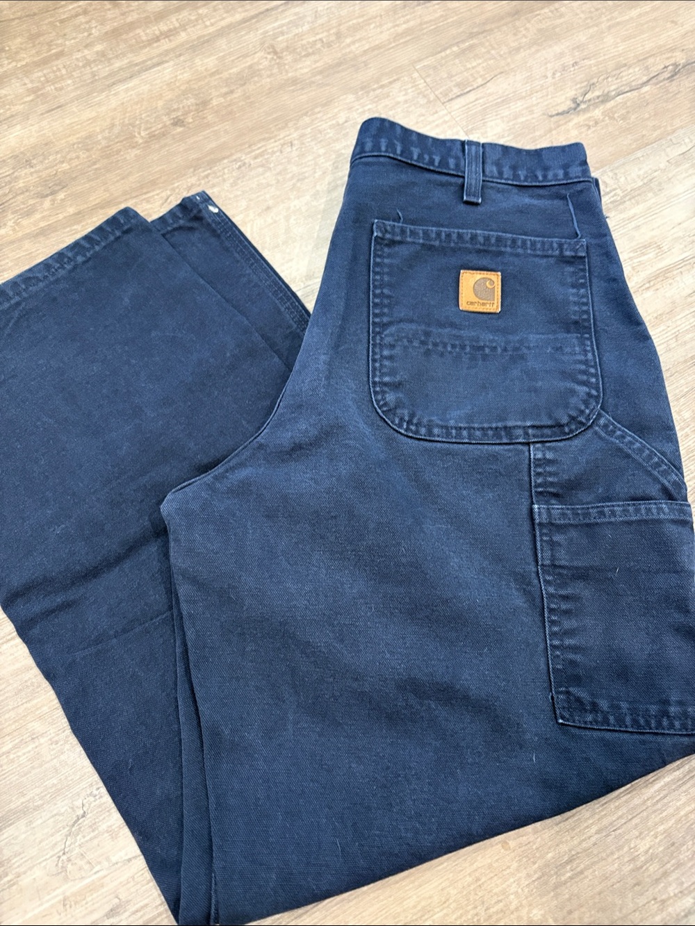 Carhartt Men’s Dark Navy Cargo Work Pants